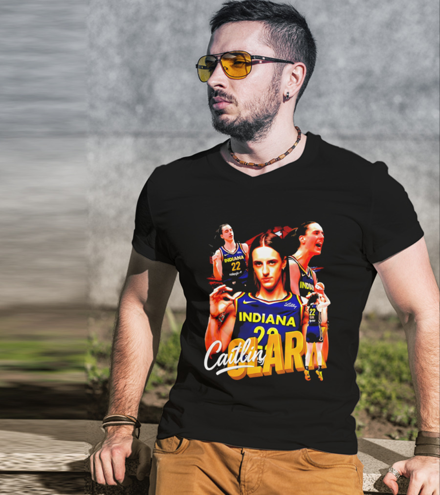 Indiana Fever Caitlin Clark 22 Jersey T-Shirt