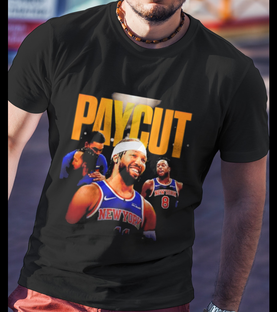 New York Basketball Paycut Jalen Brunson Knicks Edition T-Shirt