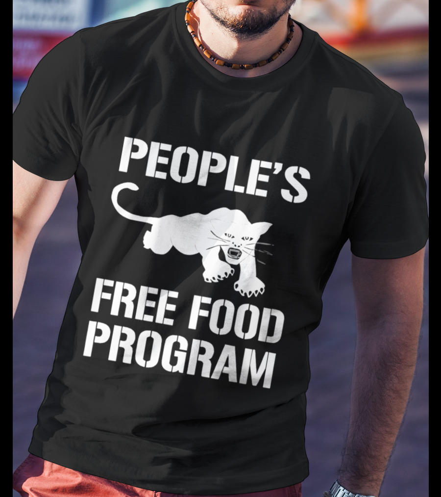 People's Free Food Program Panther T-Shirt