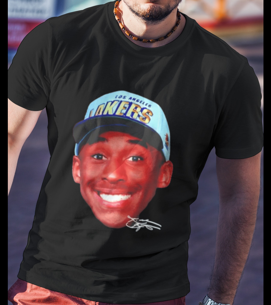 Los Angeles Lakers Kobe Bryant NBA Iconic Fan Gear T-Shirt