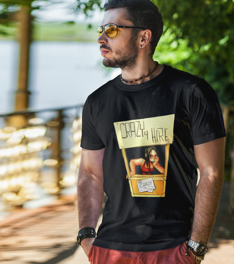 Nemi Montoya Crazy 4 Hire Comic Strip The Crazy Is T-Shirt