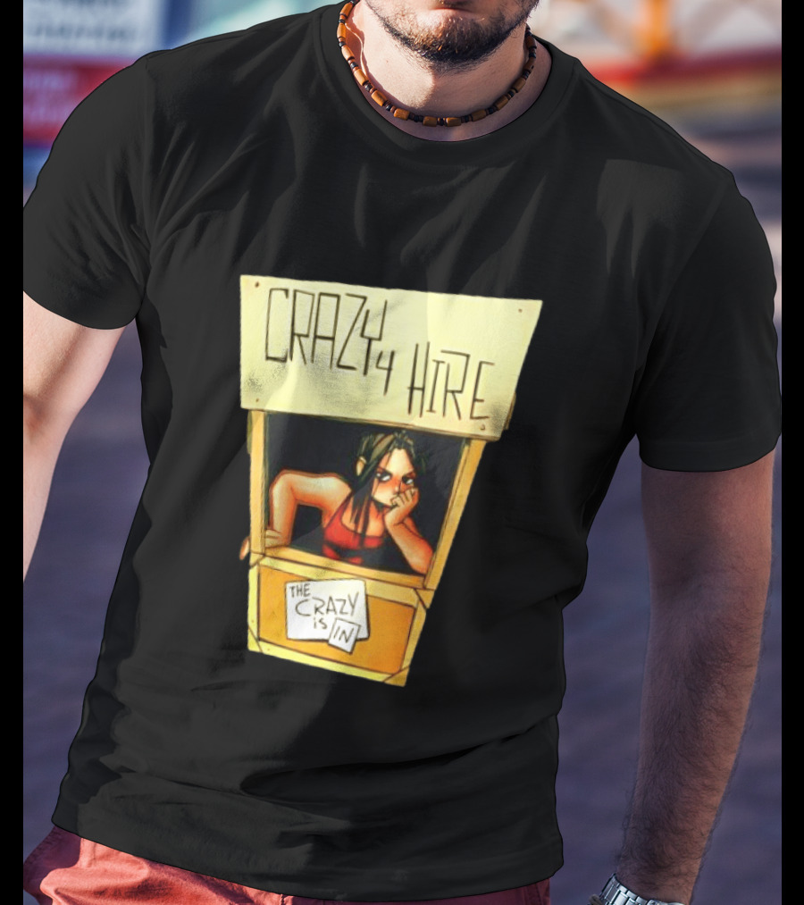 Nemi Montoya Crazy 4 Hire Comic Strip The Crazy Is T-Shirt