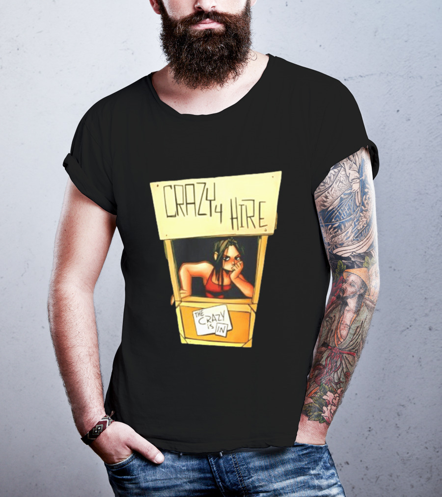 Nemi Montoya Crazy 4 Hire Comic Strip The Crazy Is T-Shirt