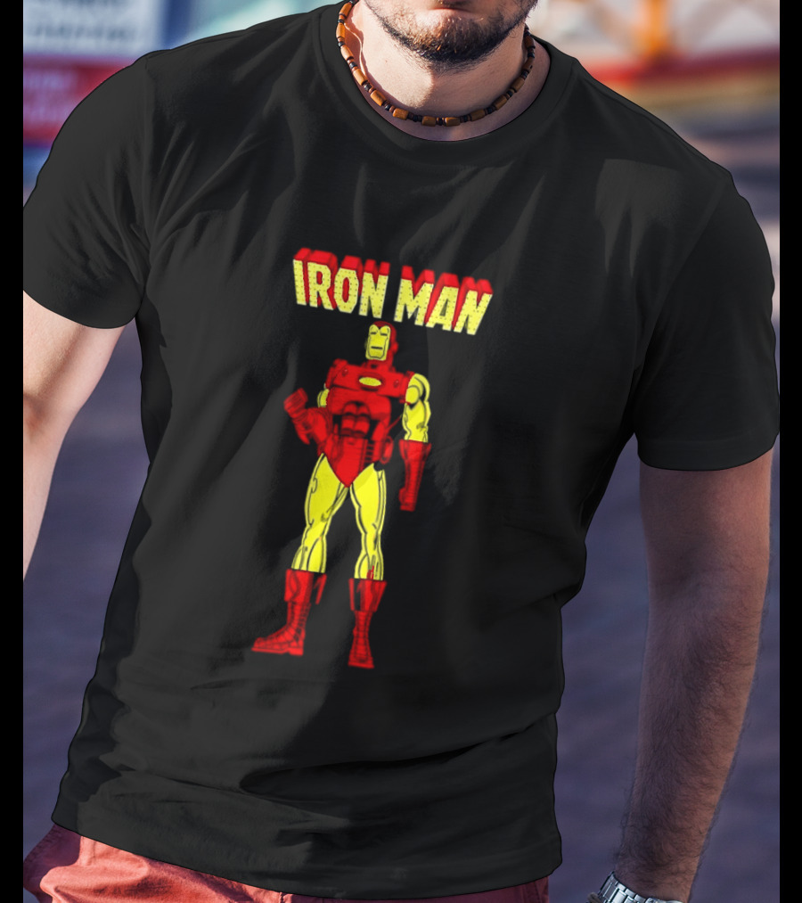 Iron Man Marvel Comics The Invincible Iconic Armor T-Shirt