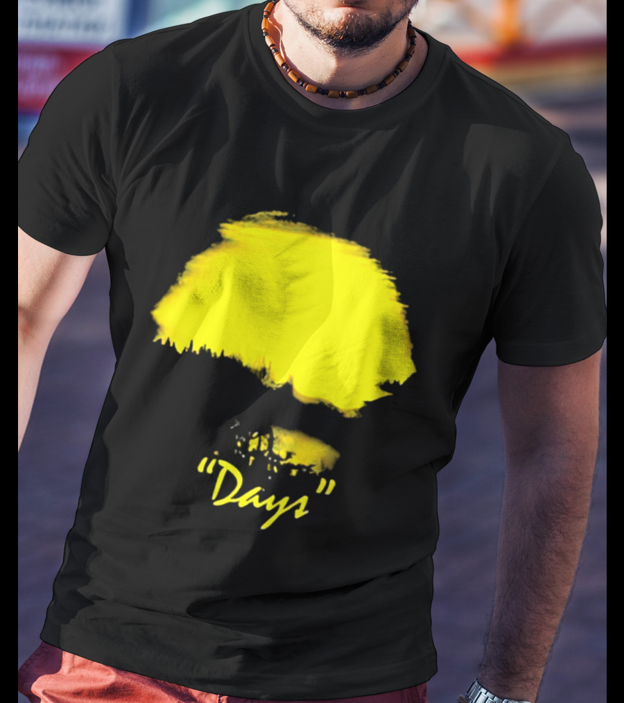 Welcome To Yellow "Days" Bright Sunshine Paintstroke T-Shirt