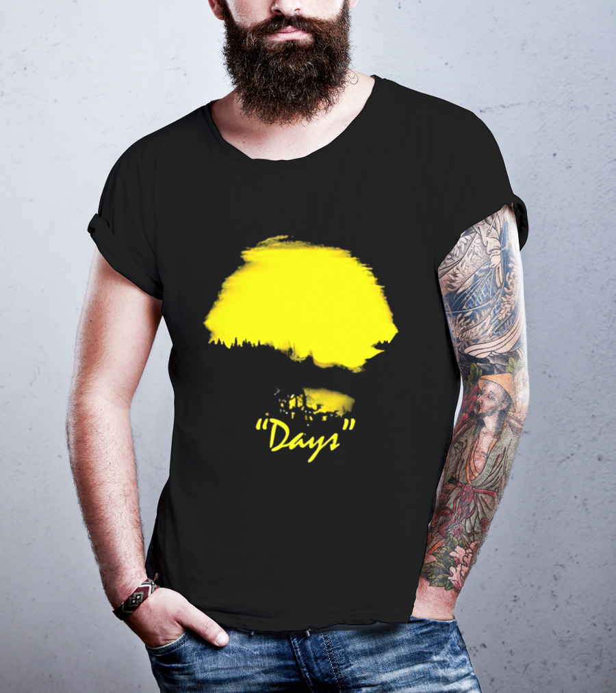 Welcome To Yellow "Days" Bright Sunshine Paintstroke T-Shirt