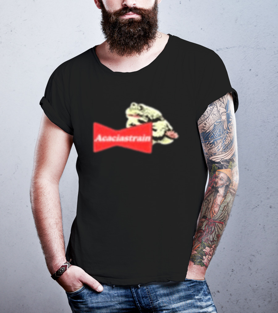 You Are Safe From God Here Acacia Strain Bud Frog T-Shirt
