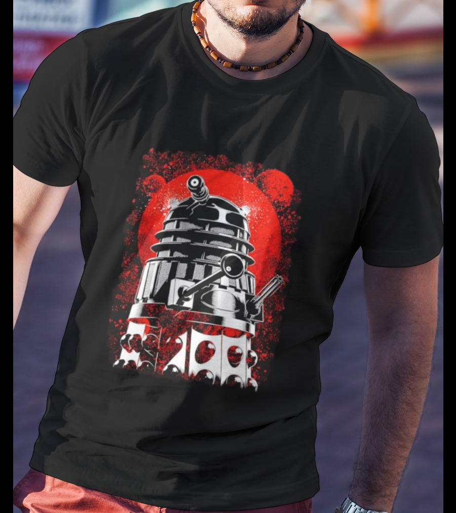 Dalek Doctor Who Science Fiction Alien Robot Villain TV Series Enemies T-Shirt
