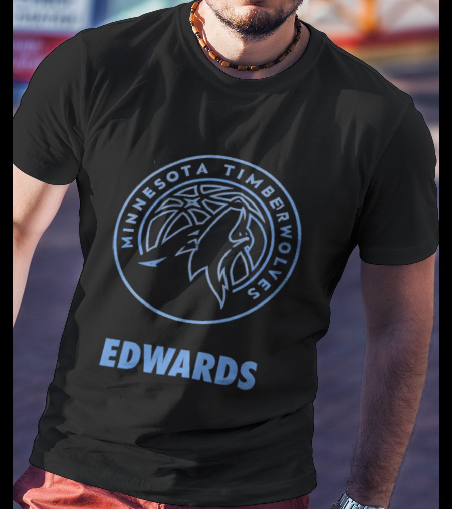 Minnesota Timberwolves Anthony Edwards NBA Basketball Player T-Shirt