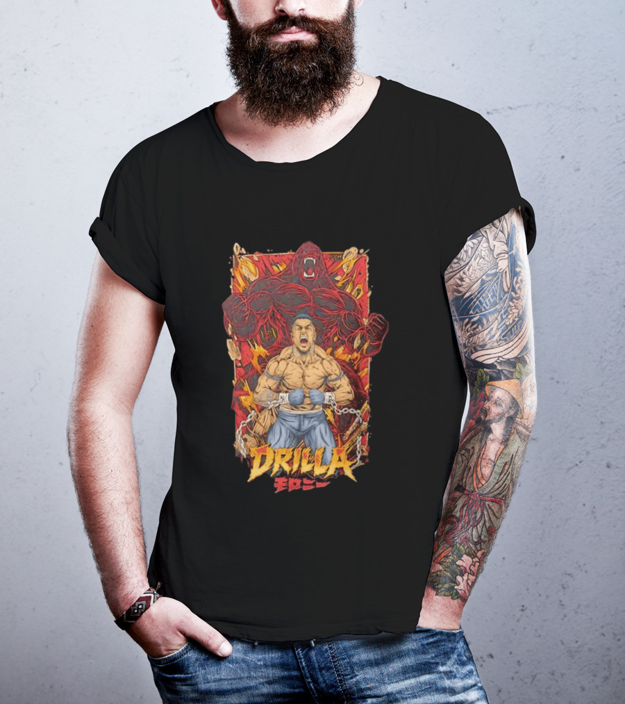 Drilla Gorilla Anthony Taylor Boxing MMA Warrior Explosion T-Shirt