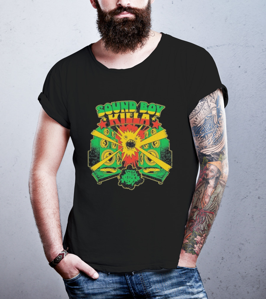 Dirty Heads Sound Boy Killa Vintage Reggae Speaker Blast T-Shirt