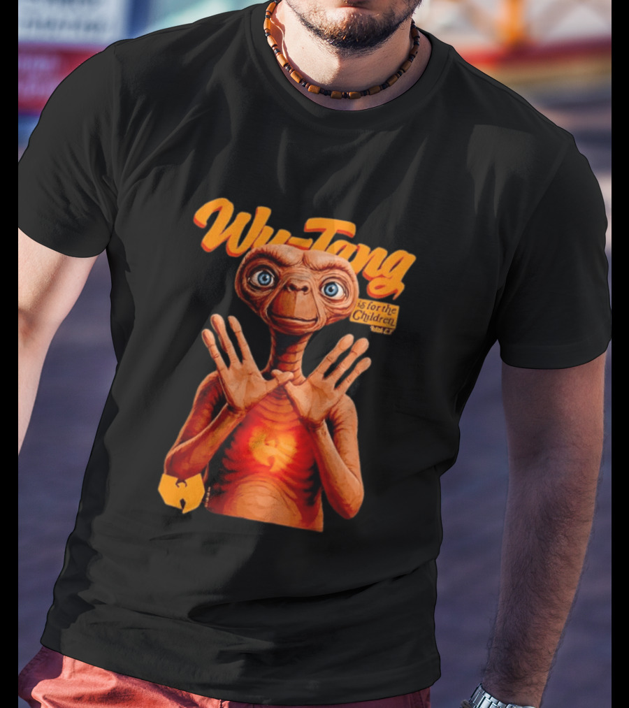 Wu Tang Is For The Children E.T. 1992 SIMPSON T-Shirt