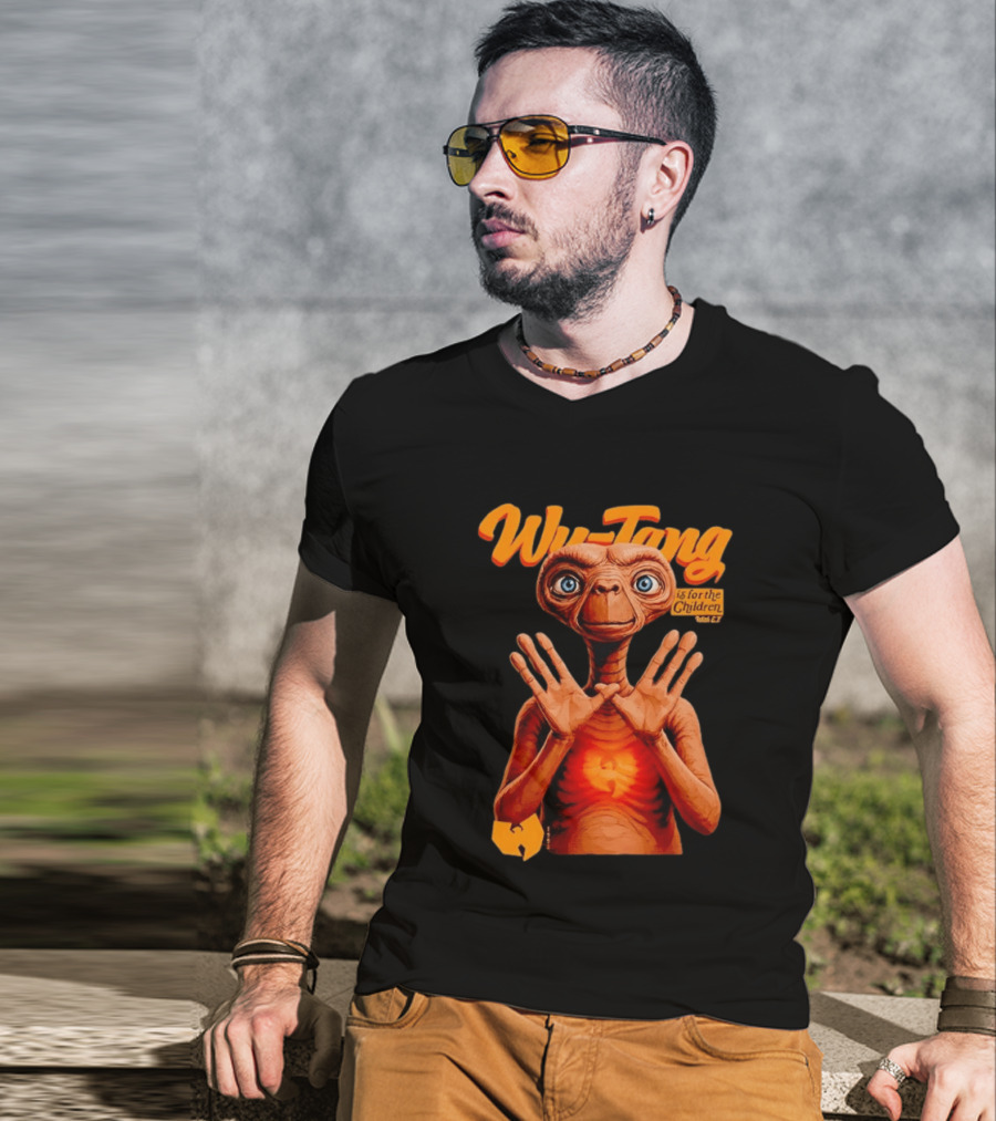 Wu Tang Is For The Children E.T. 1992 SIMPSON T-Shirt