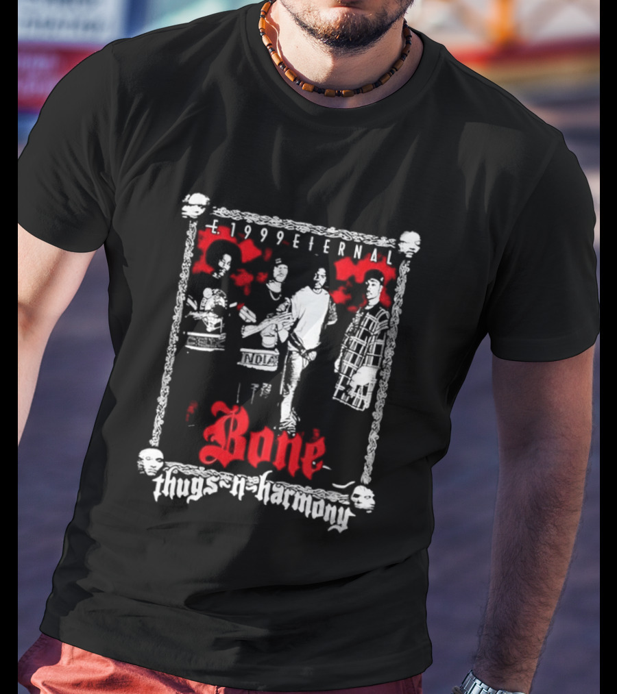 Bone Thugs N Harmony E 1999 Eternal Album Cover T-Shirt