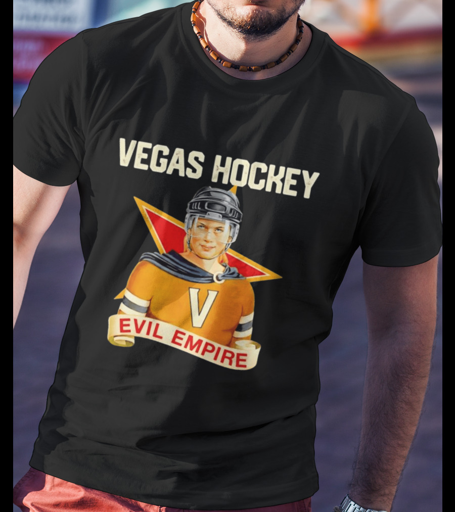 Vegas Hockey Ivan Drago Evil Empire T-Shirt