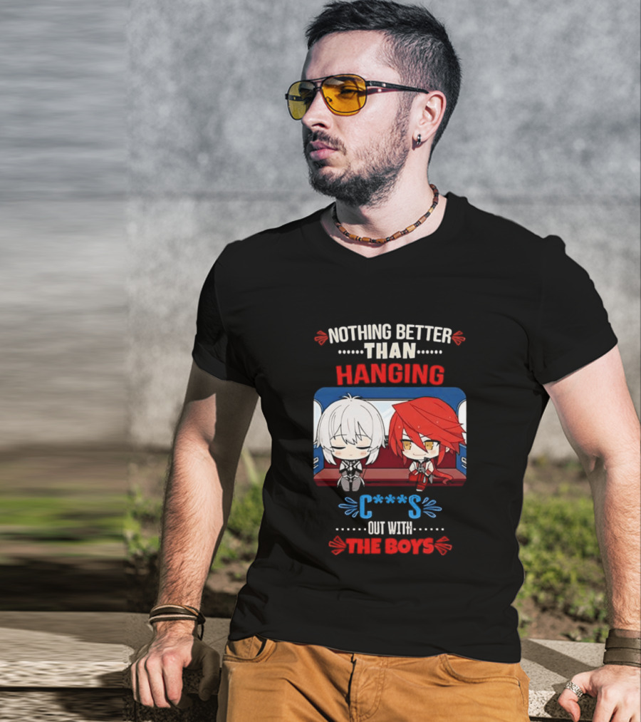 Nothing Better Than Hanging Out With The Boys Otto Apocalypse Kevin Kaslana Honkai Impact 3rd T-Shirt