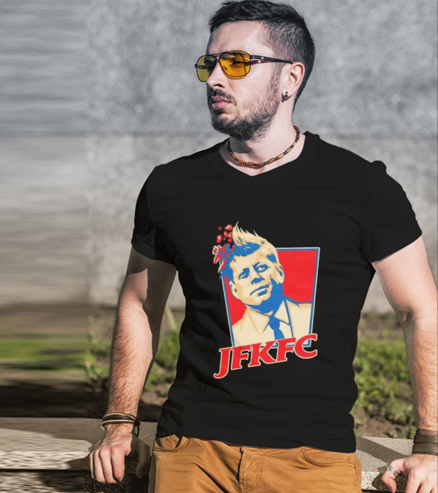 JFKFC John F. Kennedy KFC Mashup T-Shirt
