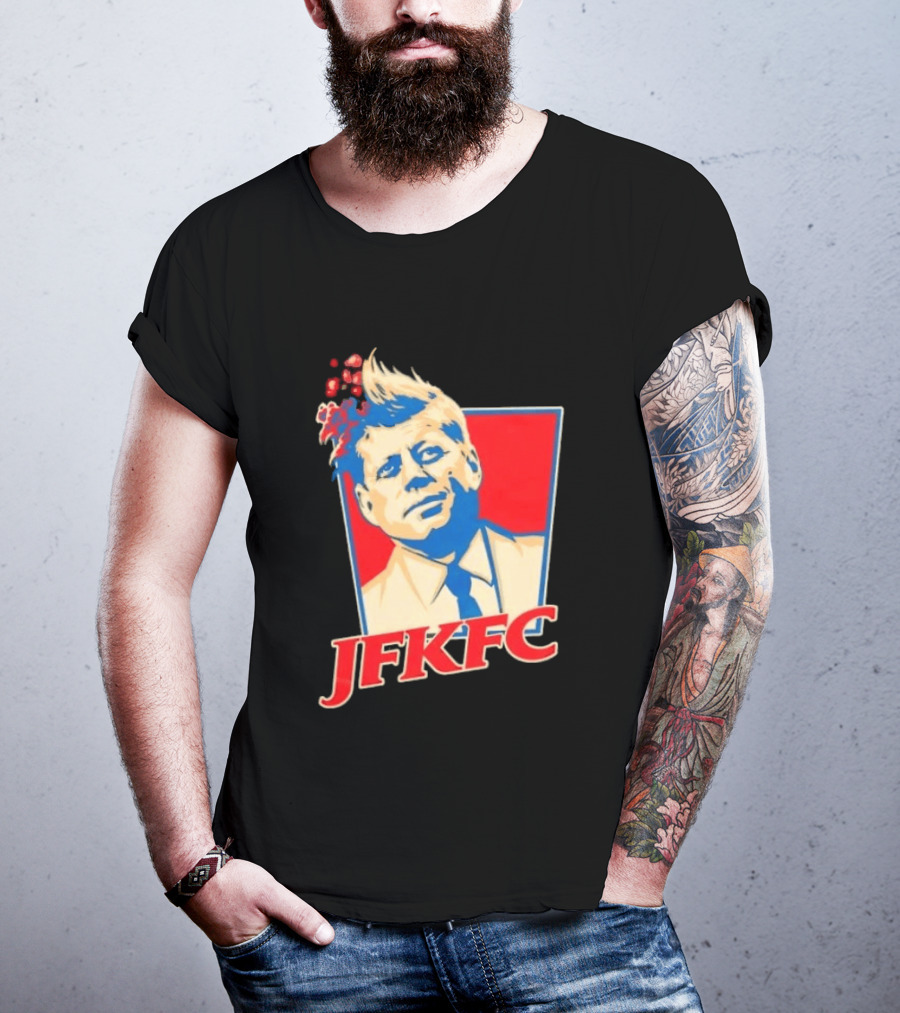 JFKFC John F. Kennedy KFC Mashup T-Shirt