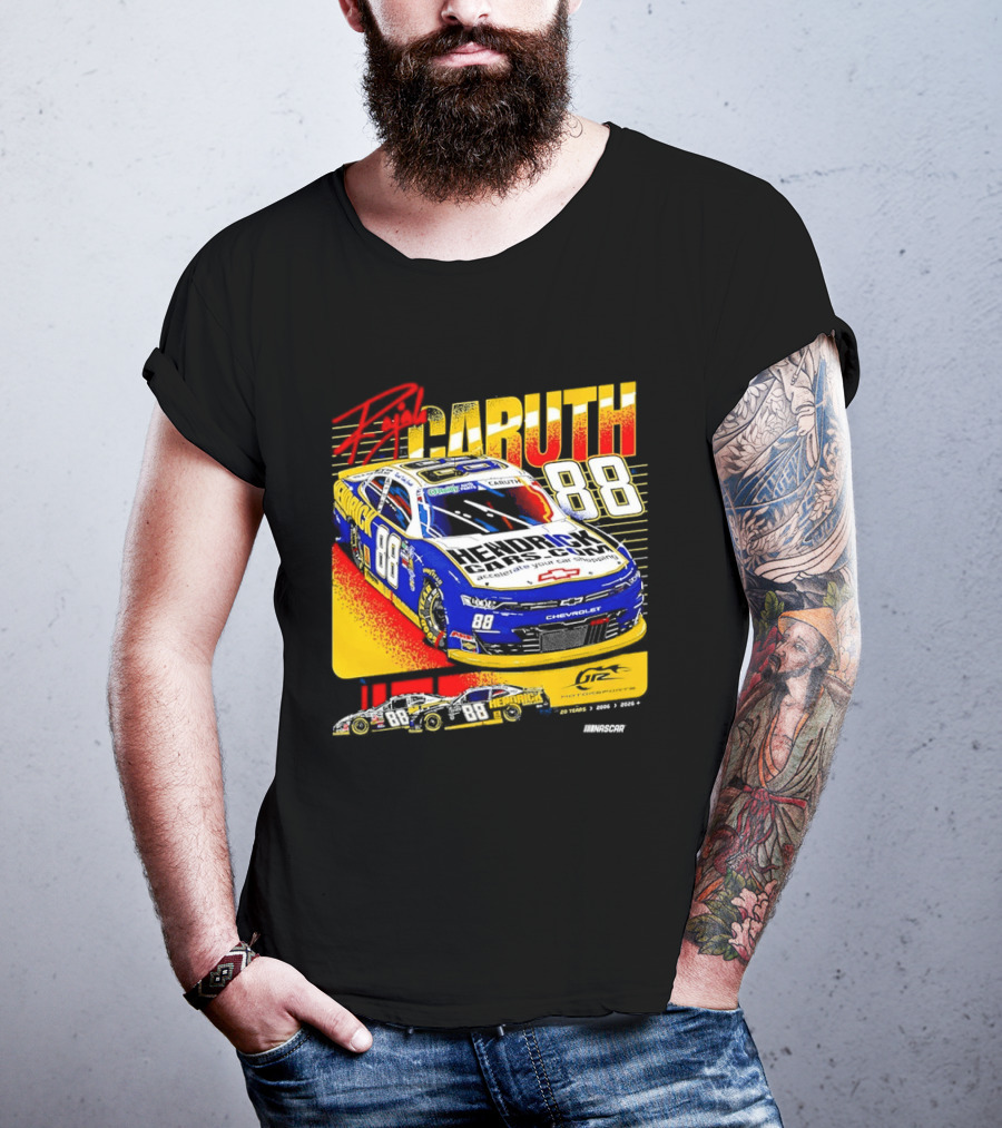 Ralph Caruth 88 Hendrick Cars.com Chevrolet Motorsports NASCAR Racing T-Shirt