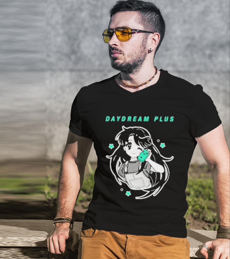 Run For Cover Records Daydream Plus Anime Inspired Clear Toner Aesthetic T-Shirt