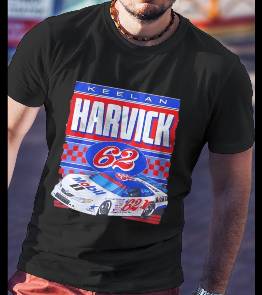 Keelan Harvick 62 Mobil 1 Toyota Camry NASCAR Racing T-Shirt