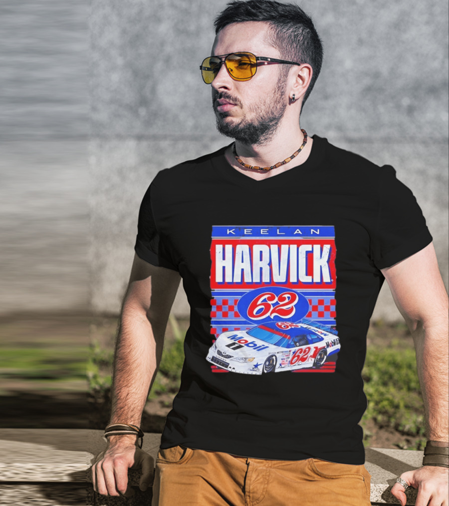 Keelan Harvick 62 Mobil 1 Toyota Camry NASCAR Racing T-Shirt