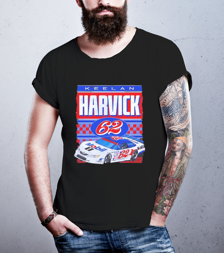 Keelan Harvick 62 Mobil 1 Toyota Camry NASCAR Racing T-Shirt