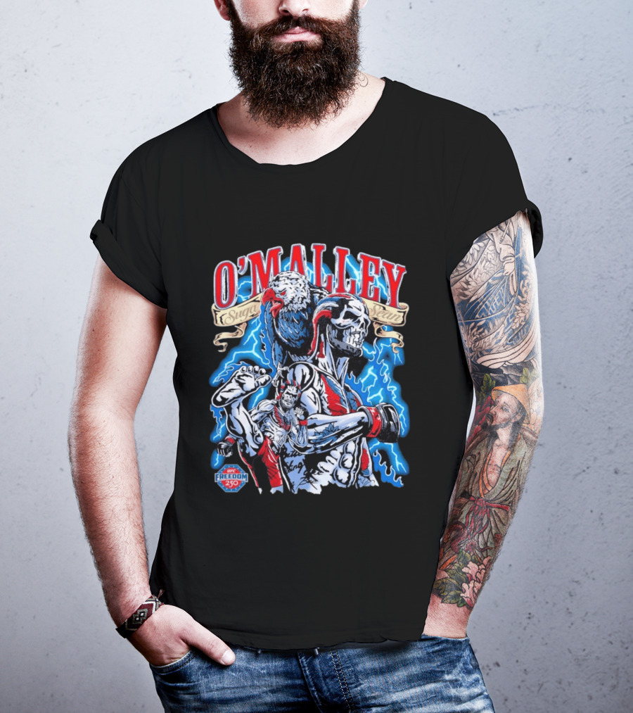 Sean O'Malley Suga Sean UFC Freedom 250 Warren Lotas T-Shirt