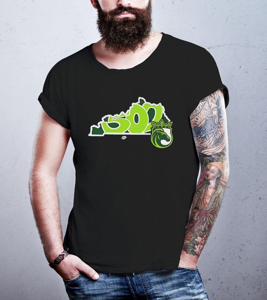 Louisville Kentucky 502 Xtreme United Football UFL Dragon Crest T-Shirt