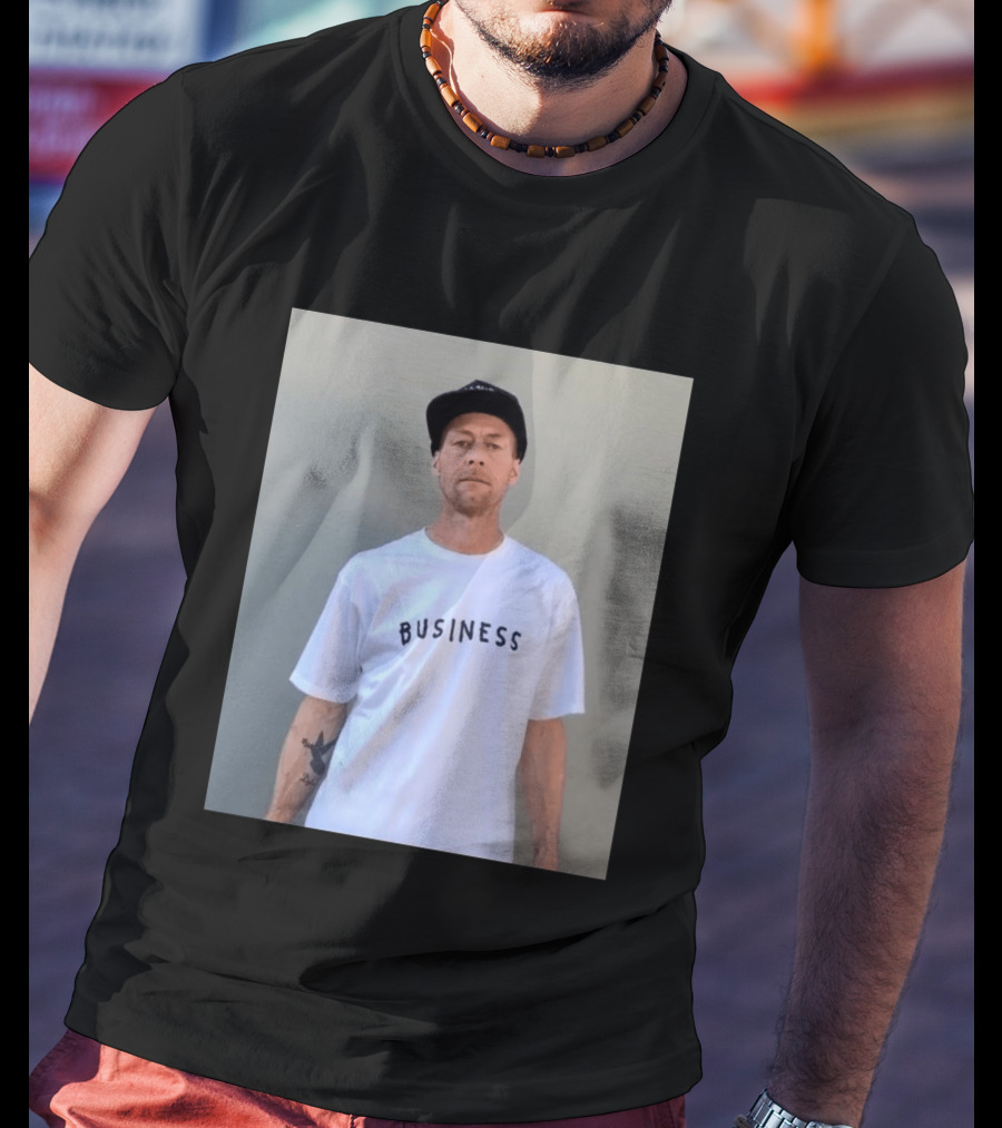 Business Marc Johnson Street Skateboarder Icon 49 T-Shirt