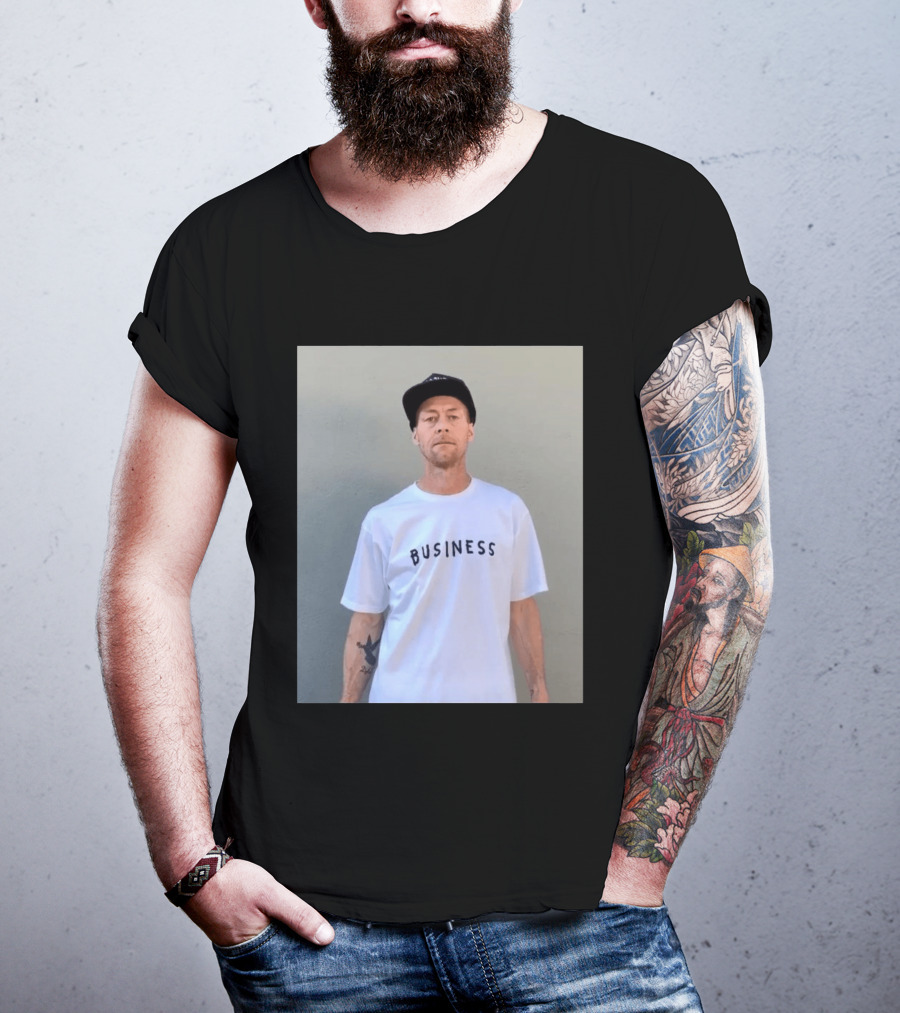 Business Marc Johnson Street Skateboarder Icon 49 T-Shirt