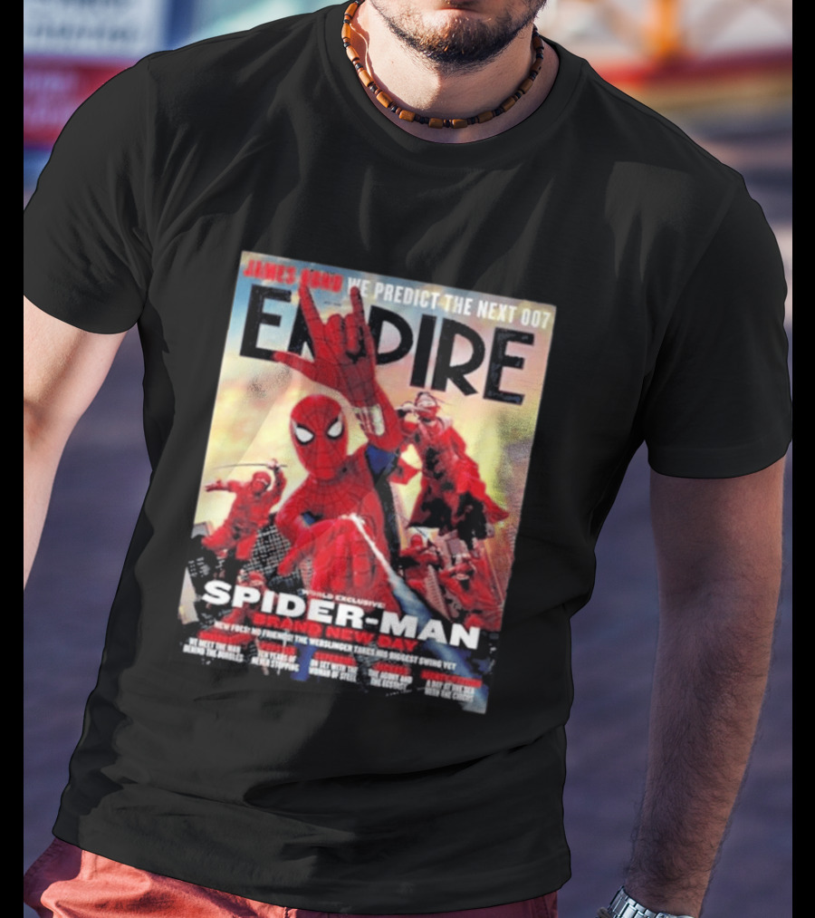 Empire Magazine Spider Man Brand New Day The Webslinger Takes His Biggest Swing Yet T-Shirt