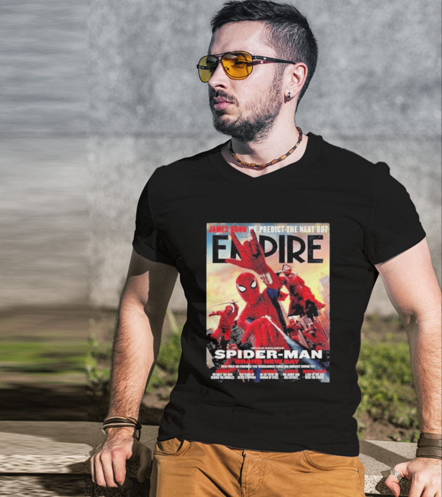 Empire Magazine Spider Man Brand New Day The Webslinger Takes His Biggest Swing Yet T-Shirt