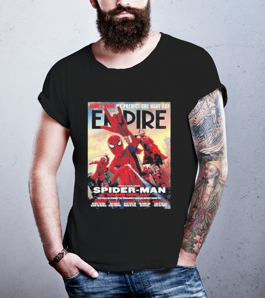 Empire Magazine Spider Man Brand New Day The Webslinger Takes His Biggest Swing Yet T-Shirt