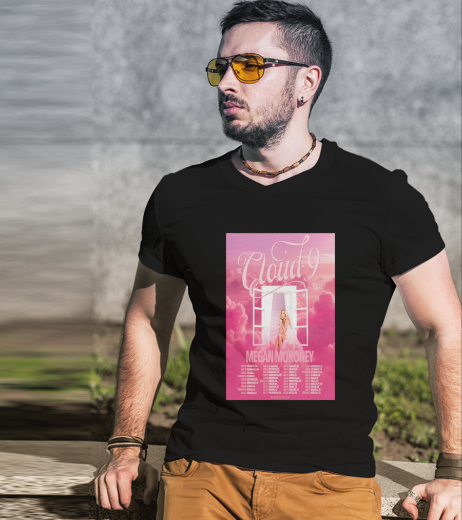 The Cloud 9 Tour Megan Moroney Chicago June 02 2026 T-Shirt