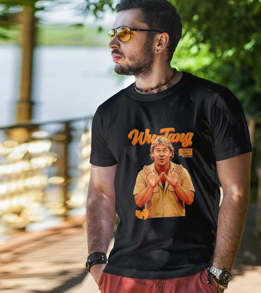 Wu Tang Is For The Children Steve Irwin T-Shirt