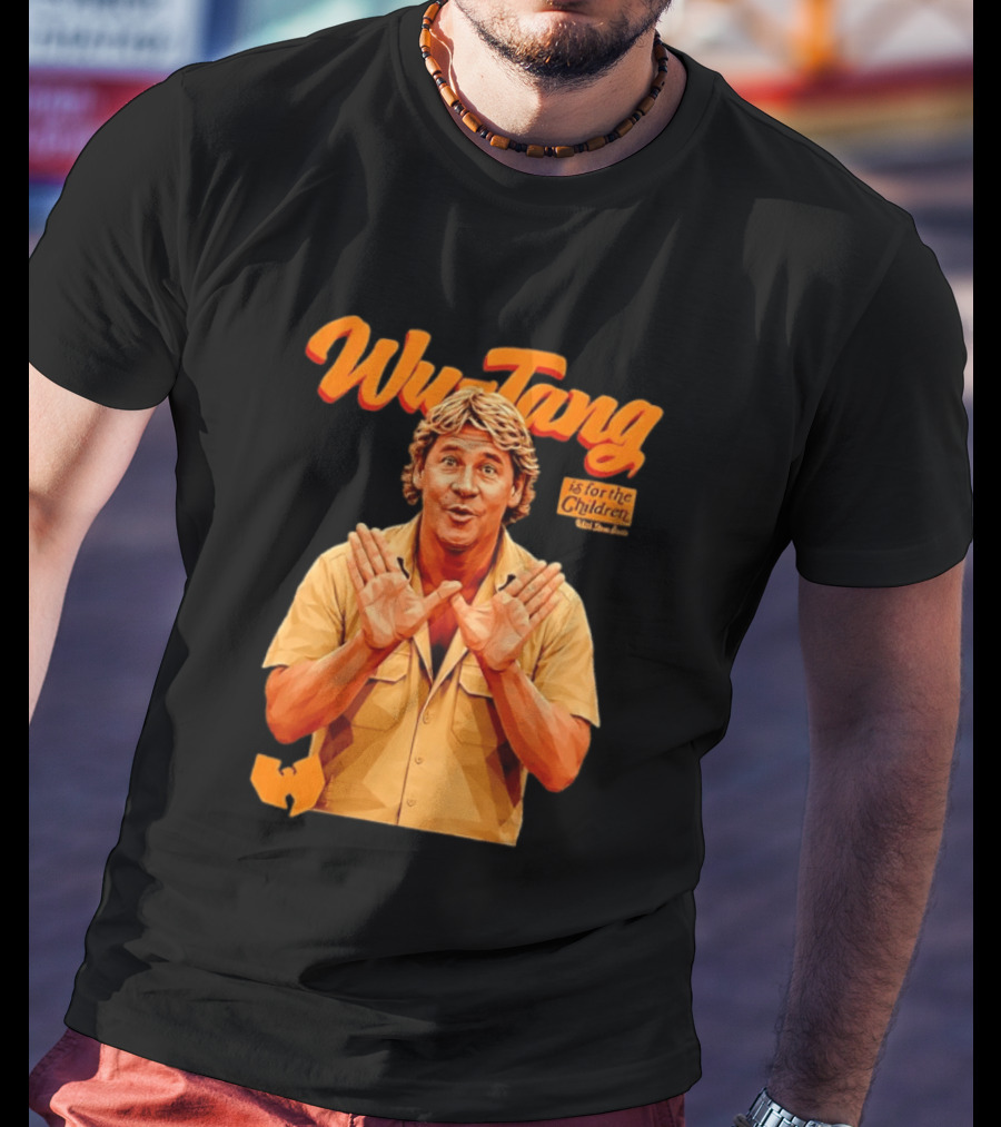 Wu Tang Is For The Children Steve Irwin T-Shirt
