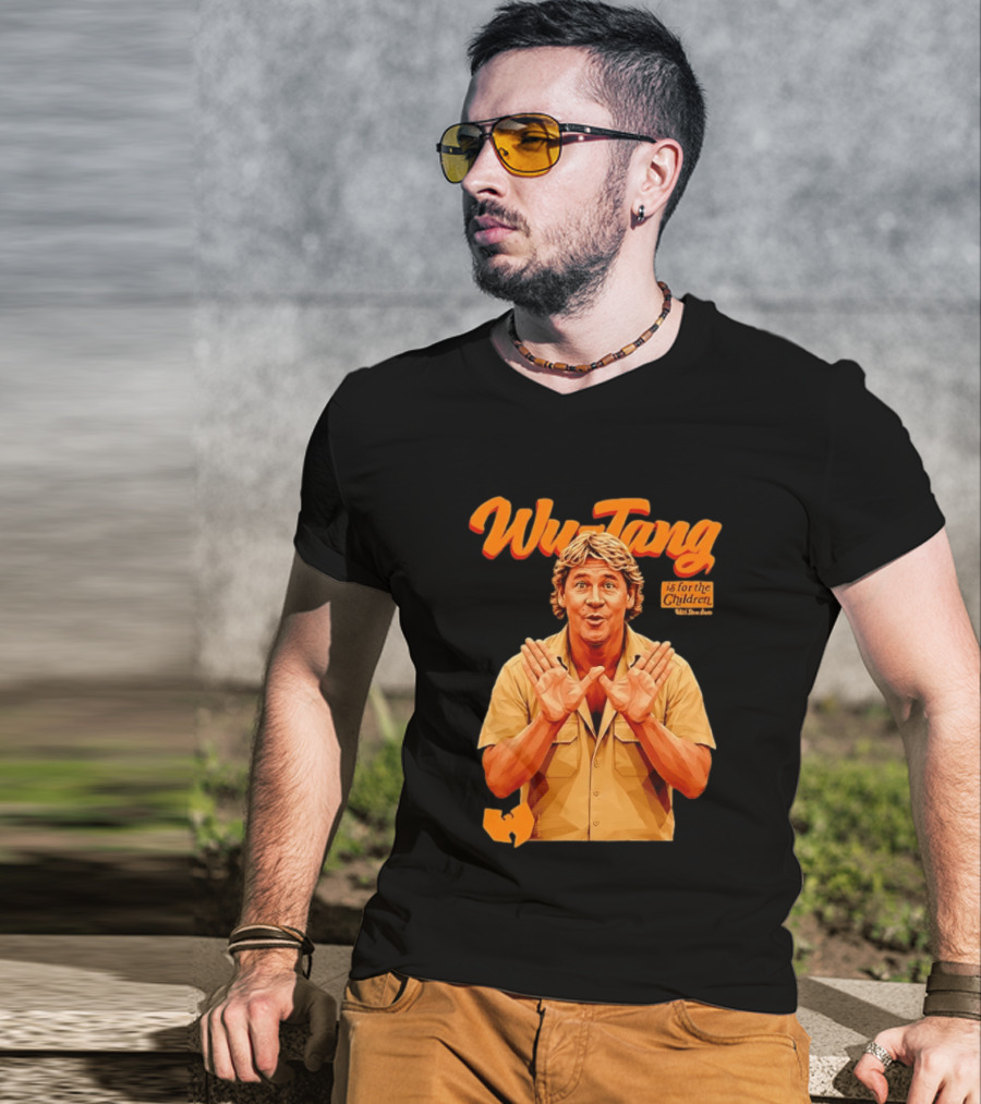 Wu Tang Is For The Children Steve Irwin T-Shirt
