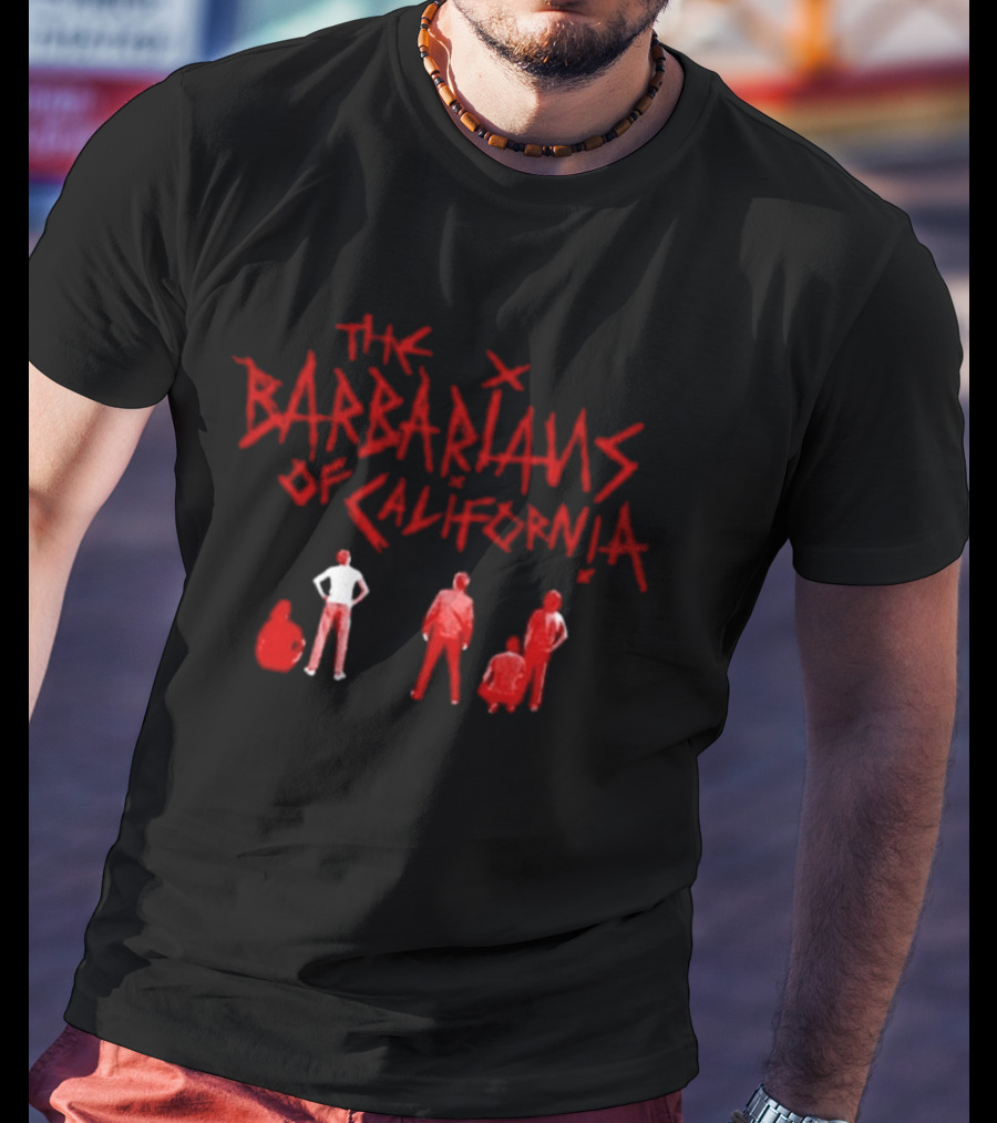 The Barbarians Of California Villains For Good Exclusive Collaboration T-Shirt