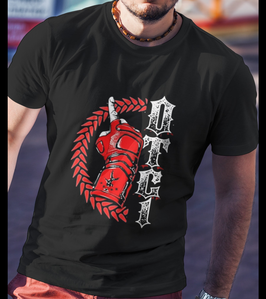 The Elite Bullet Club Pro Wrestling All Elite Wrestling AEW OTTC1 Red Glove T-Shirt