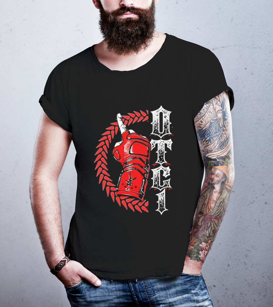 The Elite Bullet Club Pro Wrestling All Elite Wrestling AEW OTTC1 Red Glove T-Shirt