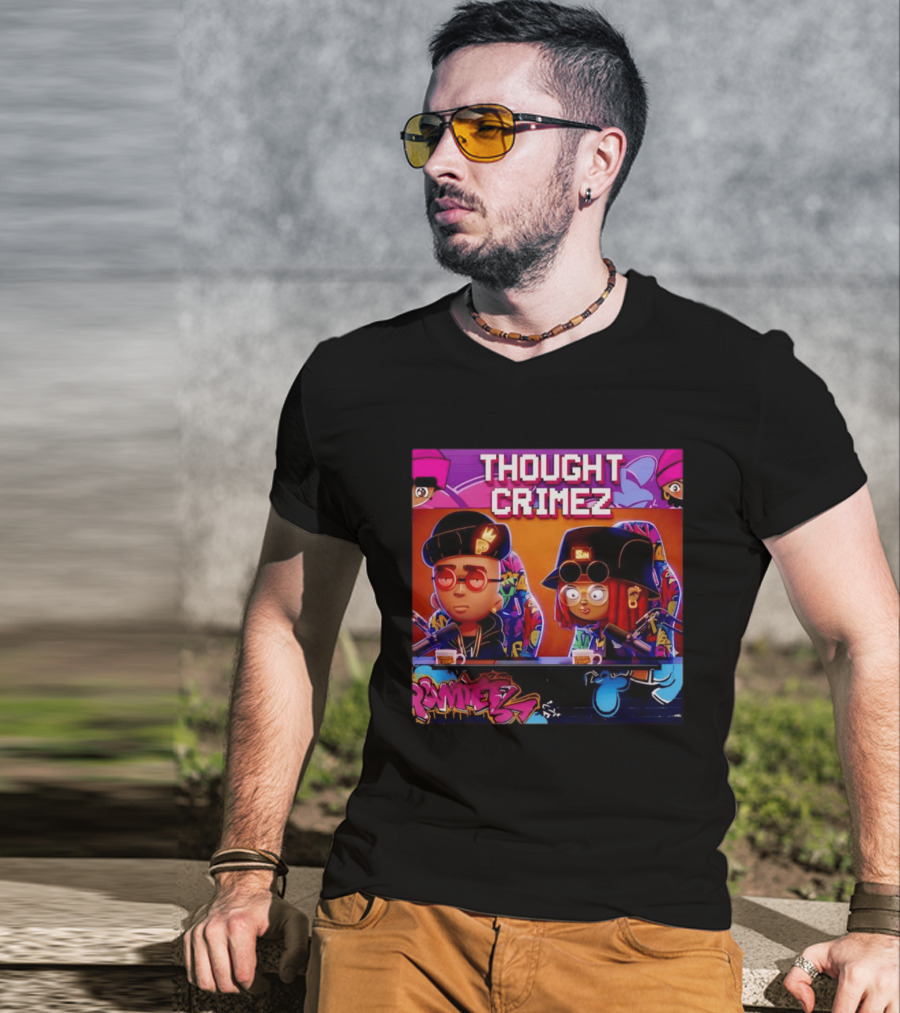Thought Crimez Ramitez MP SIN Podcast T-Shirt