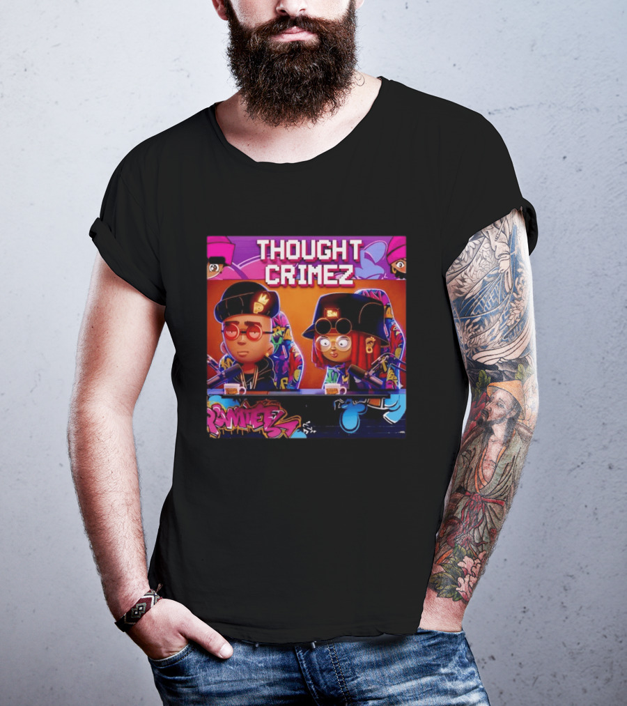 Thought Crimez Ramitez MP SIN Podcast T-Shirt