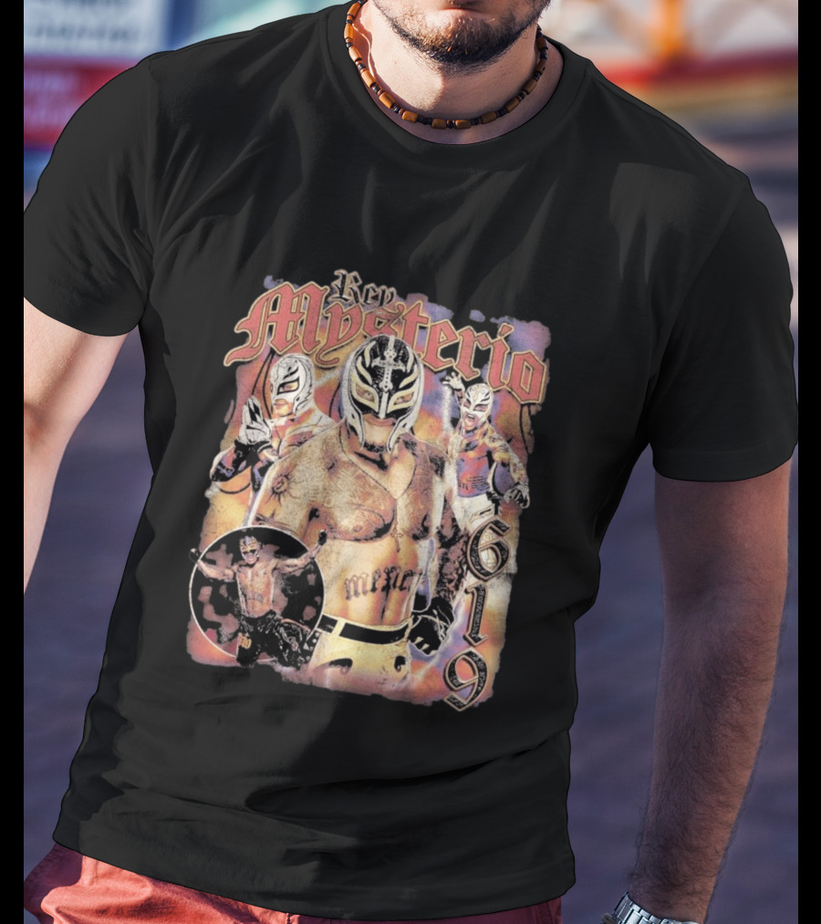 Rey Mysterio 619 Wrestling Superstar Collection T-Shirt
