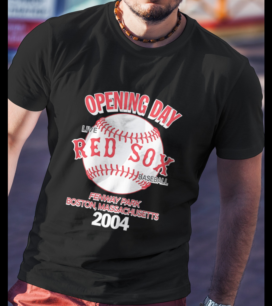 Opening Day Red Sox Fenway Park Boston Massachusetts 2004 T-Shirt