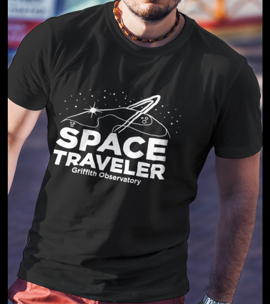 Griffith Observatory Space Traveler Cosmic Adventure T-Shirt