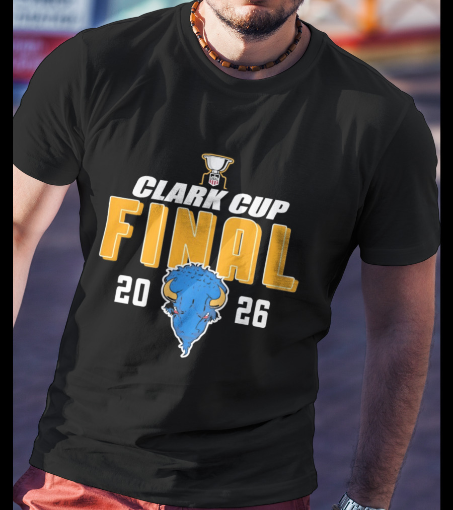Buffalo Sabres 2026 Clark Cup Final Sioux Falls Stampede Hockey T-Shirt