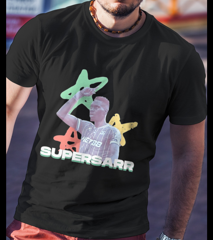 Everton Idrissa Gana Gueye Supersarr NET88 Premier League Senegal T-Shirt