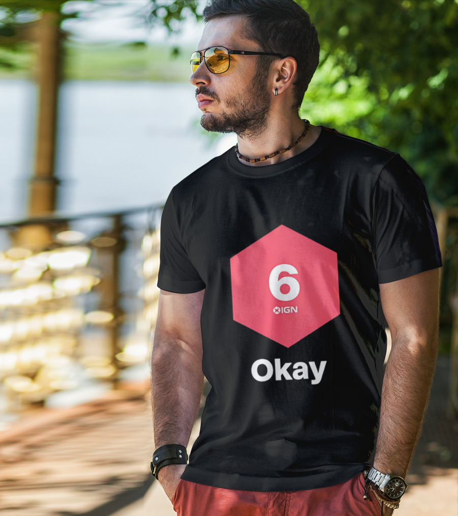 IGN Gaming Review Meme Culture 6 Okay Rating T-Shirt