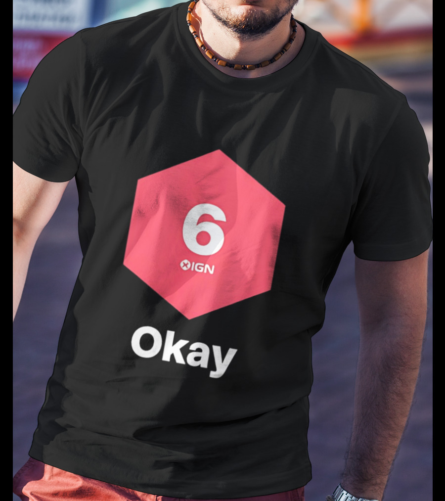 IGN Gaming Review Meme Culture 6 Okay Rating T-Shirt